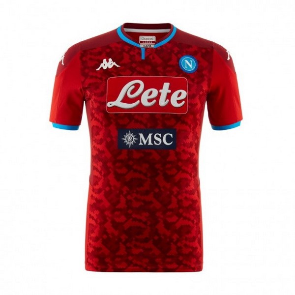 Tailandia Camiseta Napoli Portero 2019 2020 Rojo
